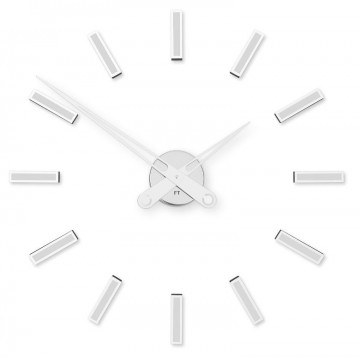 Dizajnové nalepovacie hodiny Future Time FT9600WH Modular white 60cm